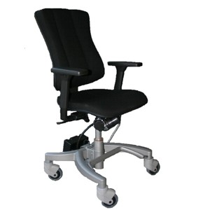 Bürostuhl mit Handbremse